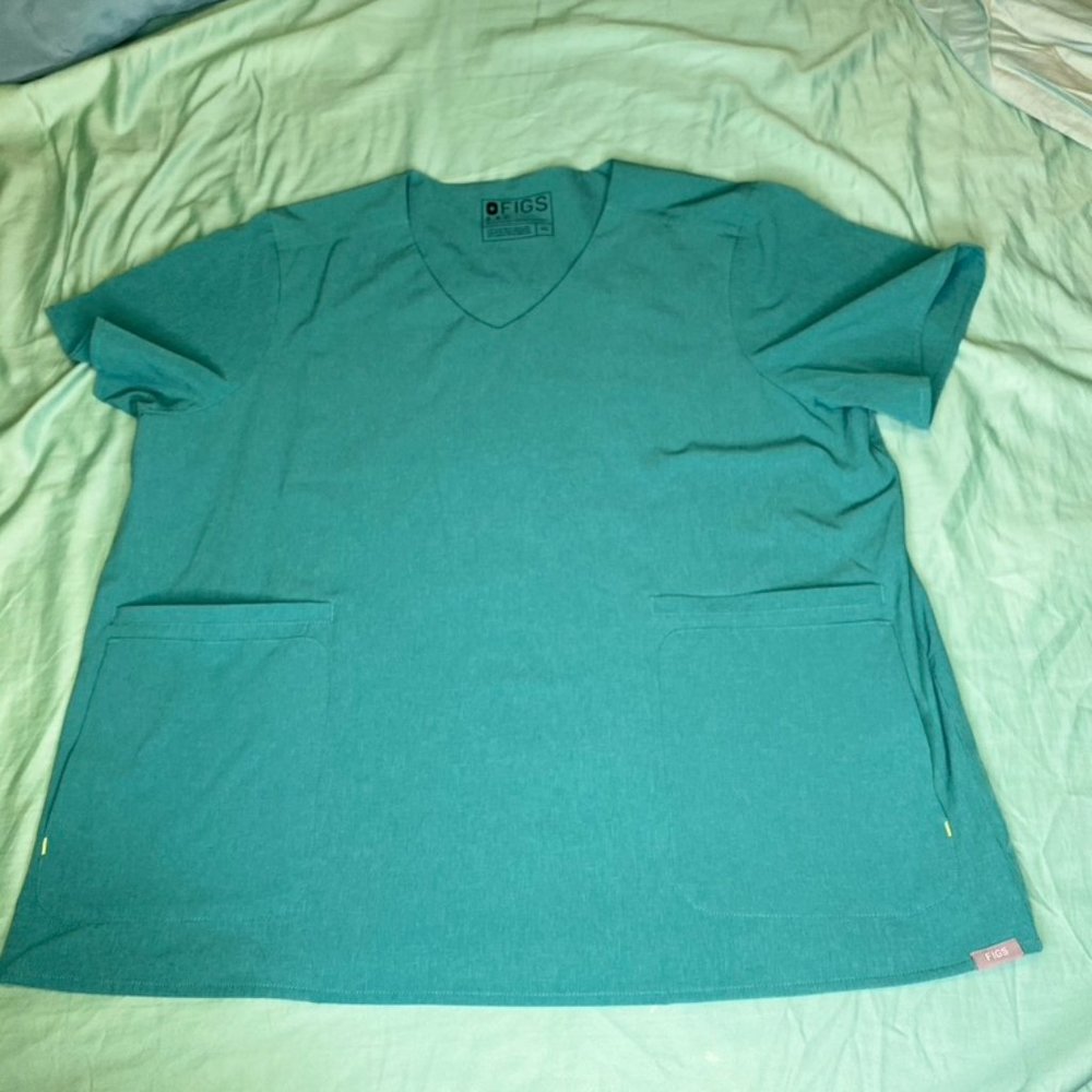 FIGS Womens Marine Fion e.a.c scrub top